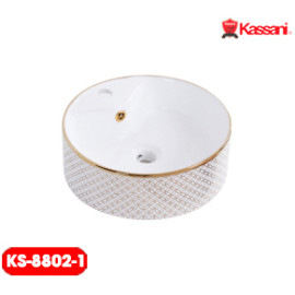 CHẬU LAVABO ĐẶT BÀN KASSANI 8802-1